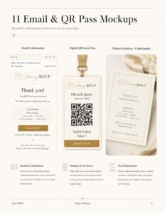 Email & QR Pass Mockup